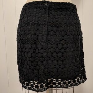 H&M Divided Lace Miniskirt